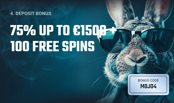 Playmojo Fourth Deposit Bonus